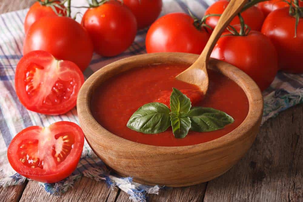 Tomato paste standard specification puree sauce